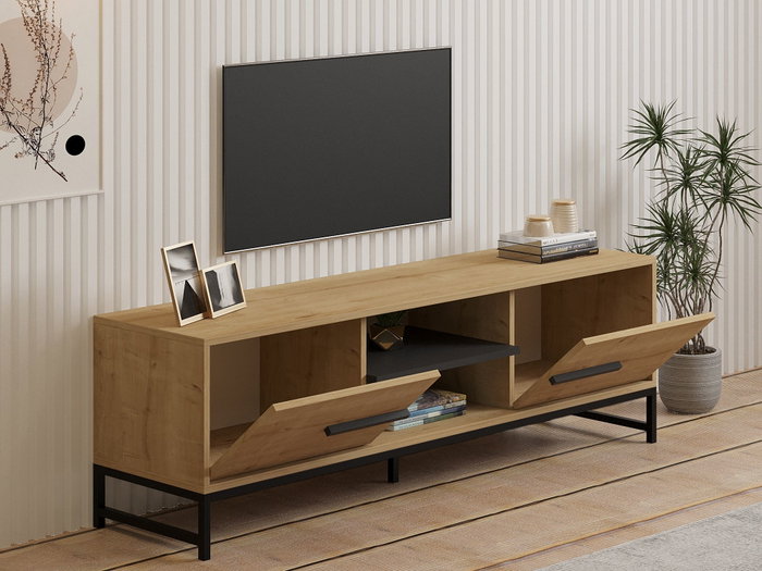 Hanah Home Soporte para TV Mono - Sapphire Oak Hanah Home Soporte para TV Mono - Sapphire Oak